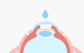 点眼して終了